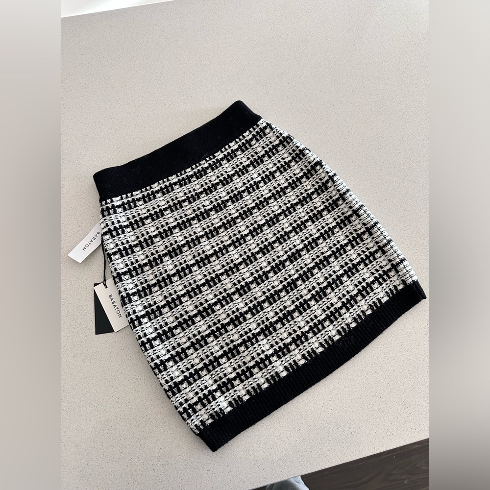 Babaton Knitted Skirt